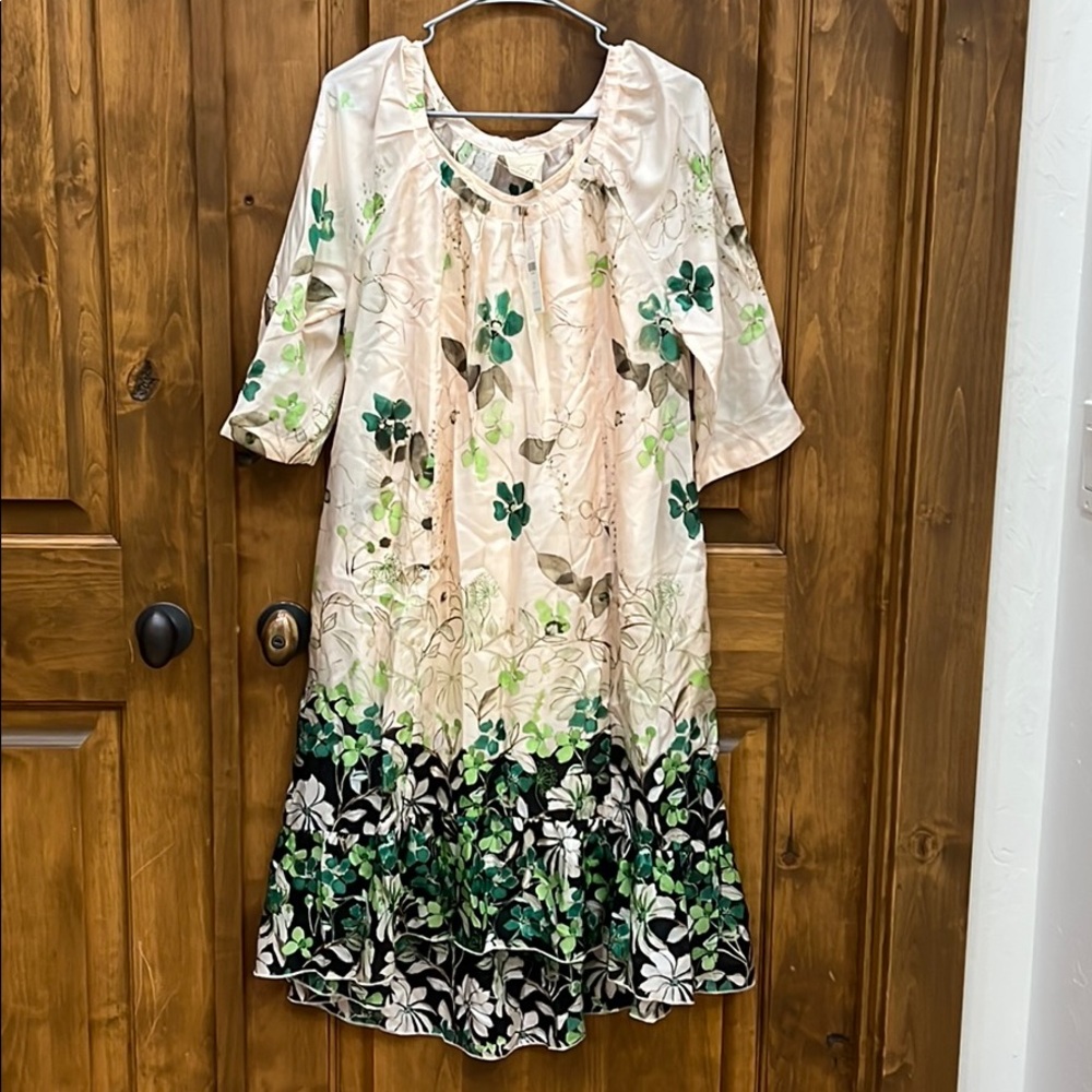 Anthropologie Vanessa Virginia Silk Dress